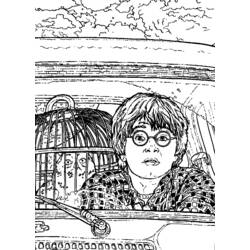 Dibujo para colorear: Harry Potter (Películas) #69749 - Dibujos para Colorear e Imprimir Gratis