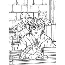 Dibujo para colorear: Harry Potter (Películas) #69753 - Dibujos para Colorear e Imprimir Gratis