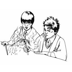 Dibujo para colorear: Harry Potter (Películas) #69782 - Dibujos para Colorear e Imprimir Gratis