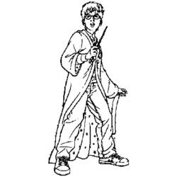 Dibujo para colorear: Harry Potter (Películas) #69794 - Dibujos para Colorear e Imprimir Gratis