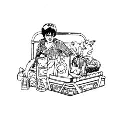 Dibujo para colorear: Harry Potter (Películas) #69827 - Dibujos para Colorear e Imprimir Gratis