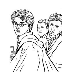 Dibujo para colorear: Harry Potter (Películas) #69840 - Dibujos para Colorear e Imprimir Gratis