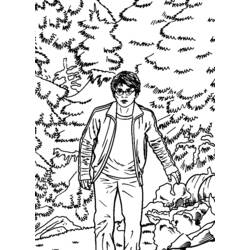 Dibujo para colorear: Harry Potter (Películas) #69866 - Dibujos para Colorear e Imprimir Gratis