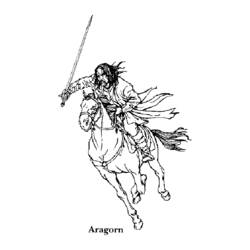 Dibujo para colorear: Hobbit (Películas) #70986 - Dibujos para Colorear e Imprimir Gratis