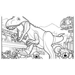 Dibujo para colorear: Jurassic Park (Películas) #15881 - Dibujos para colorear