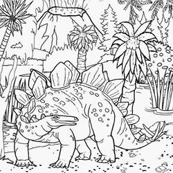Dibujo para colorear: Jurassic Park (Películas) #15906 - Dibujos para colorear