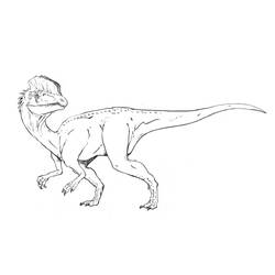 Dibujo para colorear: Jurassic Park (Películas) #16001 - Dibujos para colorear