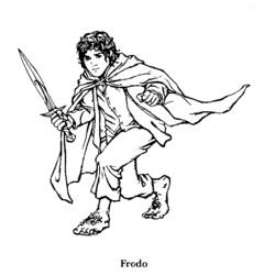 Dibujo para colorear: Lord of the Rings (Películas) #69995 - Dibujos para Colorear e Imprimir Gratis