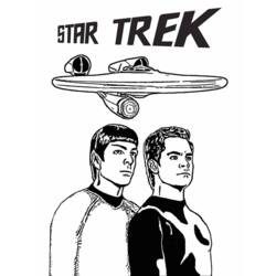 Dibujo para colorear: Star Trek (Películas) #70150 - Dibujos para Colorear e Imprimir Gratis