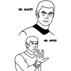 Dibujo para colorear: Star Trek (Películas) #70188 - Dibujos para Colorear e Imprimir Gratis