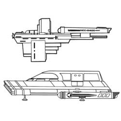 Dibujo para colorear: Star Trek (Películas) #70213 - Dibujos para Colorear e Imprimir Gratis