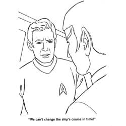 Dibujo para colorear: Star Trek (Películas) #70232 - Dibujos para Colorear e Imprimir Gratis