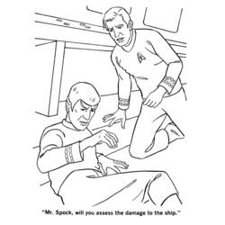 Dibujo para colorear: Star Trek (Películas) #70239 - Dibujos para Colorear e Imprimir Gratis