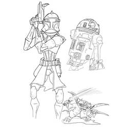 Dibujo para colorear: Star Wars (Películas) #70760 - Dibujos para Colorear e Imprimir Gratis