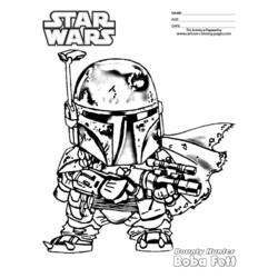 Dibujo para colorear: Star Wars (Películas) #70865 - Dibujos para colorear