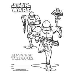 Dibujo para colorear: Star Wars (Películas) #70873 - Dibujos para colorear