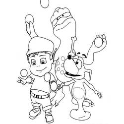Dibujos para colorear: Adiboo - Dibujos para Colorear e Imprimir Gratis