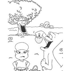 Dibujo para colorear: Adiboo (Personajes de Dibujos Animados) #23574 - Dibujos para Colorear e Imprimir Gratis