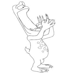 Dibujo para colorear: Adiboo (Personajes de Dibujos Animados) #23576 - Dibujos para Colorear e Imprimir Gratis
