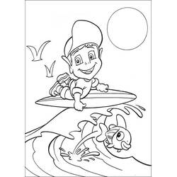 Dibujo para colorear: Adiboo (Personajes de Dibujos Animados) #23580 - Dibujos para Colorear e Imprimir Gratis