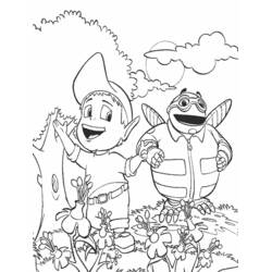Dibujo para colorear: Adiboo (Personajes de Dibujos Animados) #23596 - Dibujos para Colorear e Imprimir Gratis