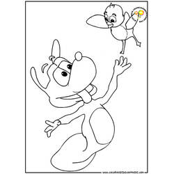 Dibujo para colorear: Adiboo (Personajes de Dibujos Animados) #23597 - Dibujos para Colorear e Imprimir Gratis