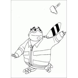 Dibujo para colorear: Adiboo (Personajes de Dibujos Animados) #23598 - Dibujos para Colorear e Imprimir Gratis