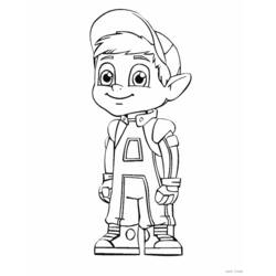 Dibujo para colorear: Adiboo (Personajes de Dibujos Animados) #23602 - Dibujos para Colorear e Imprimir Gratis