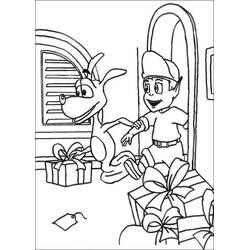 Dibujo para colorear: Adiboo (Personajes de Dibujos Animados) #23606 - Dibujos para Colorear e Imprimir Gratis
