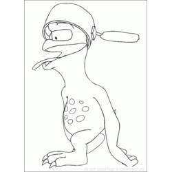 Dibujo para colorear: Adiboo (Personajes de Dibujos Animados) #23618 - Dibujos para Colorear e Imprimir Gratis