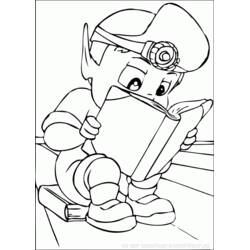 Dibujo para colorear: Adiboo (Personajes de Dibujos Animados) #23620 - Dibujos para Colorear e Imprimir Gratis