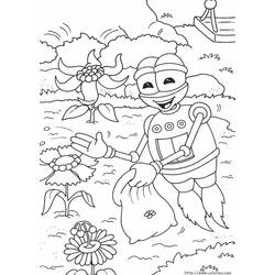 Dibujo para colorear: Adiboo (Personajes de Dibujos Animados) #23649 - Dibujos para Colorear e Imprimir Gratis
