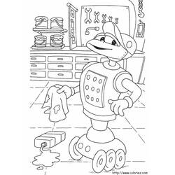 Dibujo para colorear: Adiboo (Personajes de Dibujos Animados) #23676 - Dibujos para Colorear e Imprimir Gratis