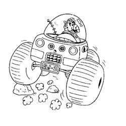 Dibujo para colorear: ALF (Personajes de Dibujos Animados) #33670 - Dibujos para Colorear e Imprimir Gratis