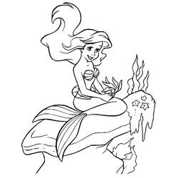 Dibujo para colorear: Ariel (Personajes de Dibujos Animados) #178424 - Dibujos para Colorear e Imprimir Gratis
