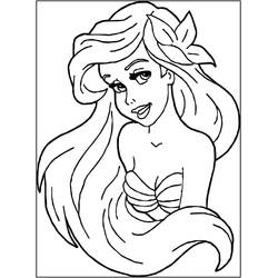 Dibujo para colorear: Ariel (Personajes de Dibujos Animados) #178433 - Dibujos para Colorear e Imprimir Gratis