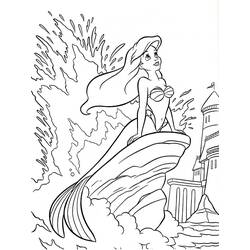 Dibujo para colorear: Ariel (Personajes de Dibujos Animados) #178435 - Dibujos para Colorear e Imprimir Gratis
