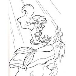 Dibujo para colorear: Ariel (Personajes de Dibujos Animados) #178442 - Dibujos para Colorear e Imprimir Gratis