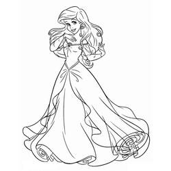 Dibujo para colorear: Ariel (Personajes de Dibujos Animados) #178444 - Dibujos para Colorear e Imprimir Gratis
