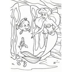 Dibujo para colorear: Ariel (Personajes de Dibujos Animados) #178447 - Dibujos para Colorear e Imprimir Gratis