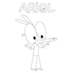 Dibujo para colorear: Ariol (Personajes de Dibujos Animados) #183534 - Dibujos para Colorear e Imprimir Gratis