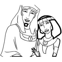 Dibujos para colorear: Asenat - Dibujos para Colorear e Imprimir Gratis