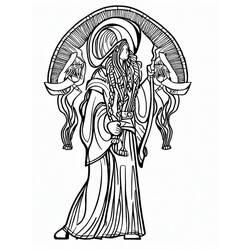 Dibujo para colorear: Asenat (Personajes de Dibujos Animados) #182346 - Dibujos para Colorear e Imprimir Gratis