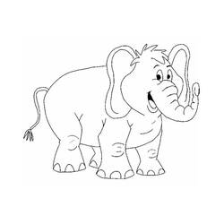 Dibujo para colorear: Babar (Personajes de Dibujos Animados) #28061 - Dibujos para Colorear e Imprimir Gratis