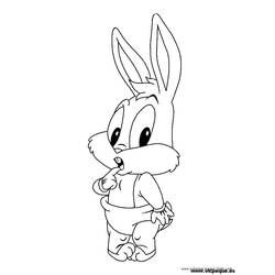 Dibujo para colorear: Baby Looney Tunes (Personajes de Dibujos Animados) #26521 - Dibujos para Colorear e Imprimir Gratis