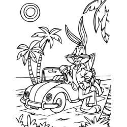 Dibujo para colorear: Baby Looney Tunes (Personajes de Dibujos Animados) #26533 - Dibujos para Colorear e Imprimir Gratis