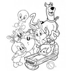 Dibujo para colorear: Baby Looney Tunes (Personajes de Dibujos Animados) #26564 - Dibujos para Colorear e Imprimir Gratis