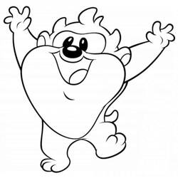 Dibujo para colorear: Baby Looney Tunes (Personajes de Dibujos Animados) #26588 - Dibujos para Colorear e Imprimir Gratis