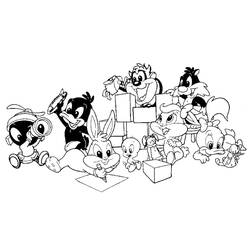 Dibujo para colorear: Baby Looney Tunes (Personajes de Dibujos Animados) #26638 - Dibujos para Colorear e Imprimir Gratis
