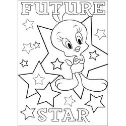 Dibujo para colorear: Baby Looney Tunes (Personajes de Dibujos Animados) #26661 - Dibujos para Colorear e Imprimir Gratis